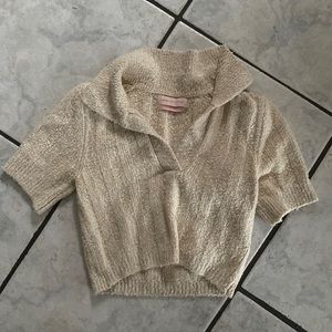 tan soft urban outfitters shirt